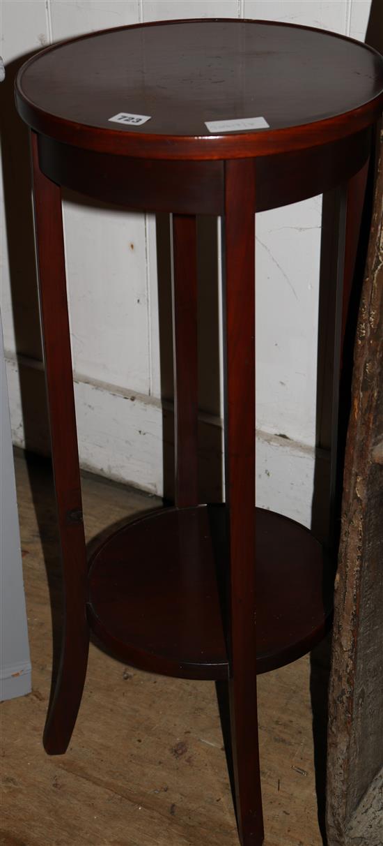 Edwardian inlaid plant stand